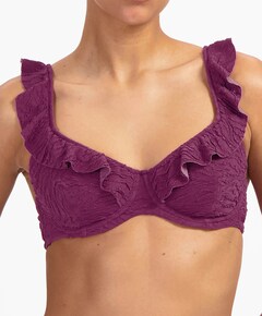 Dames bikinitop paars
