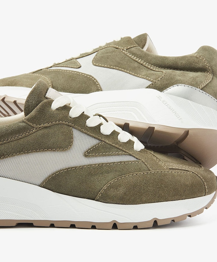 Owen Benson heren sneakers groen