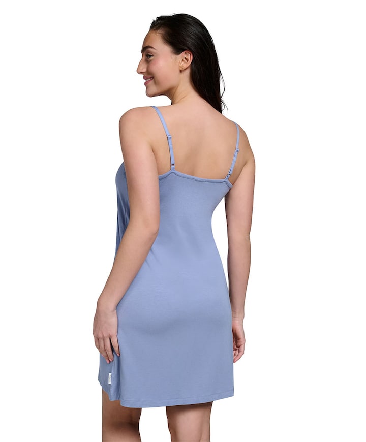 Dames nachthemd blauw