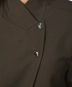 Dames blazer bruin