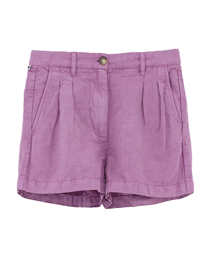 VAENA61 R0928 meisjes korte broek paars