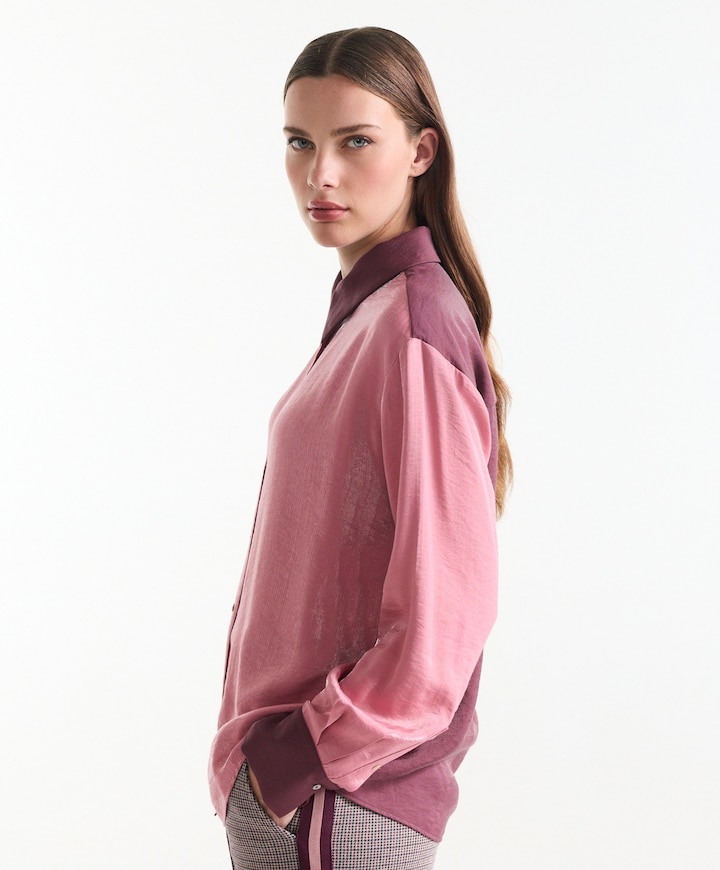 Dames blouse roze