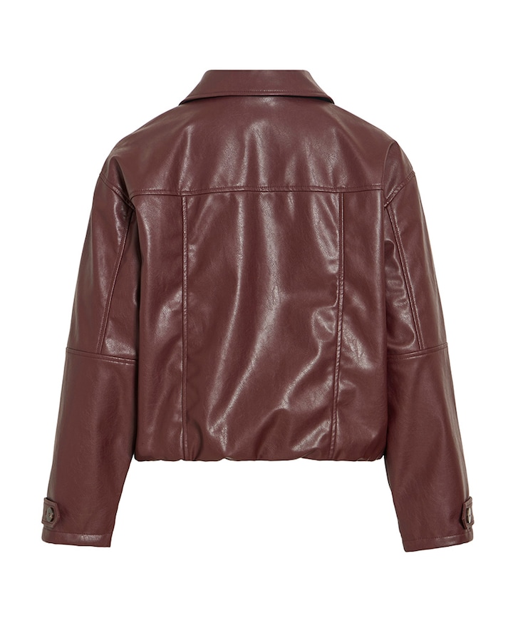 Dames jas bordeaux