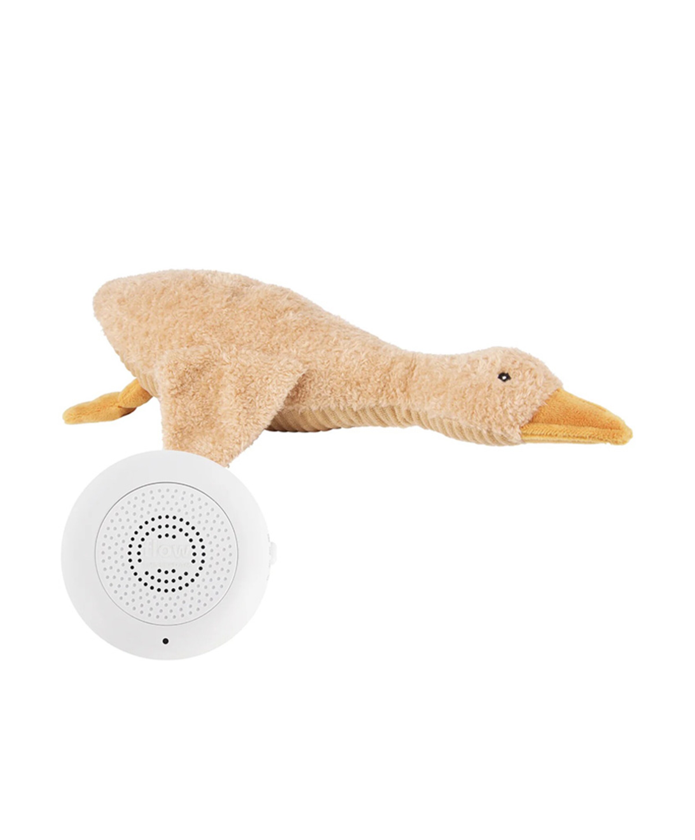 Hartslagknuffel gans ecru