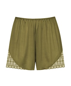 Dames pyjamashort groen