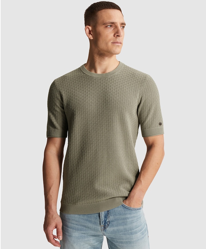 Heren trui groen