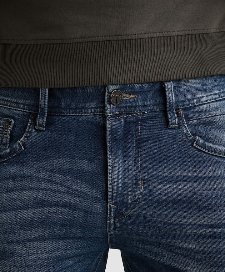 TAILWHEEL DARK NATURAL DENIM heren jeans blauw