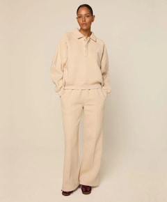 Ebony Pants dames trainingsbroek beige