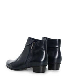 dames enkellaarzen blauw