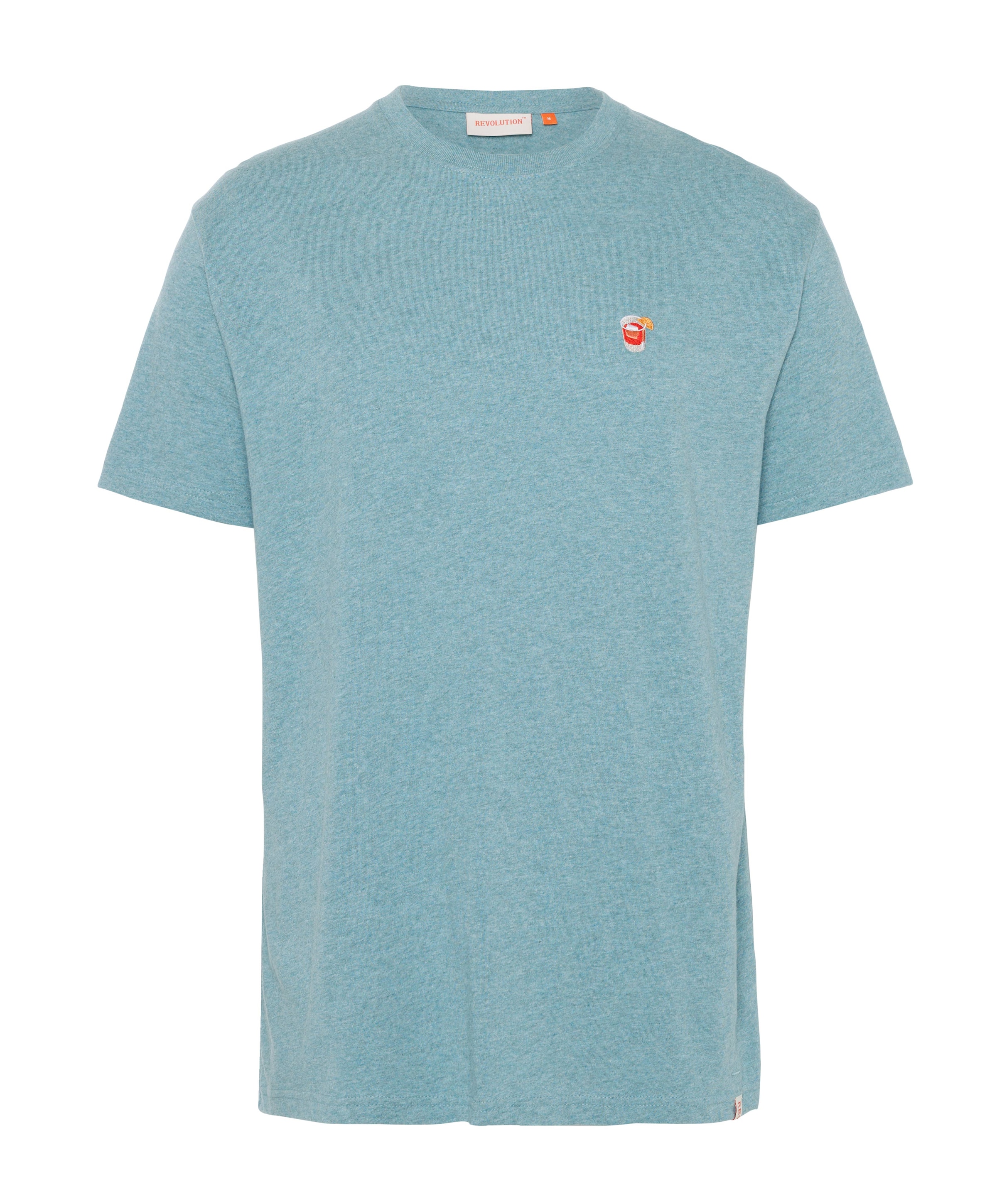 Heren T-shirt blauw