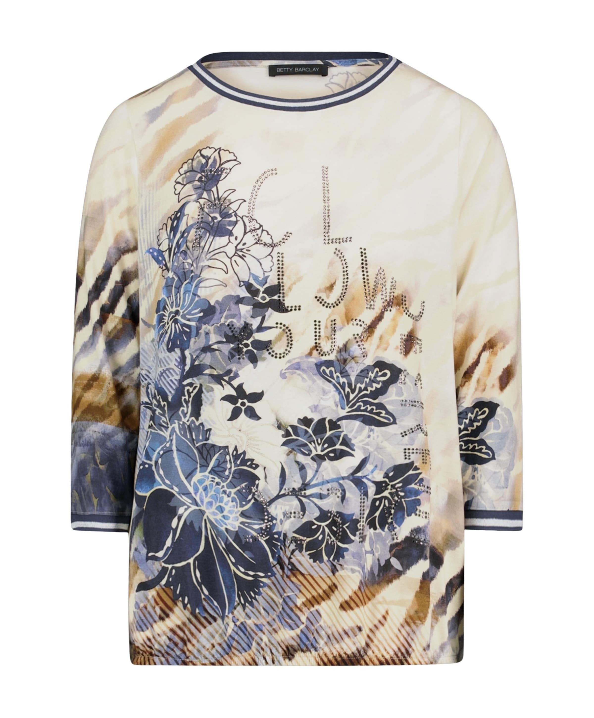 Dames longsleeve beige