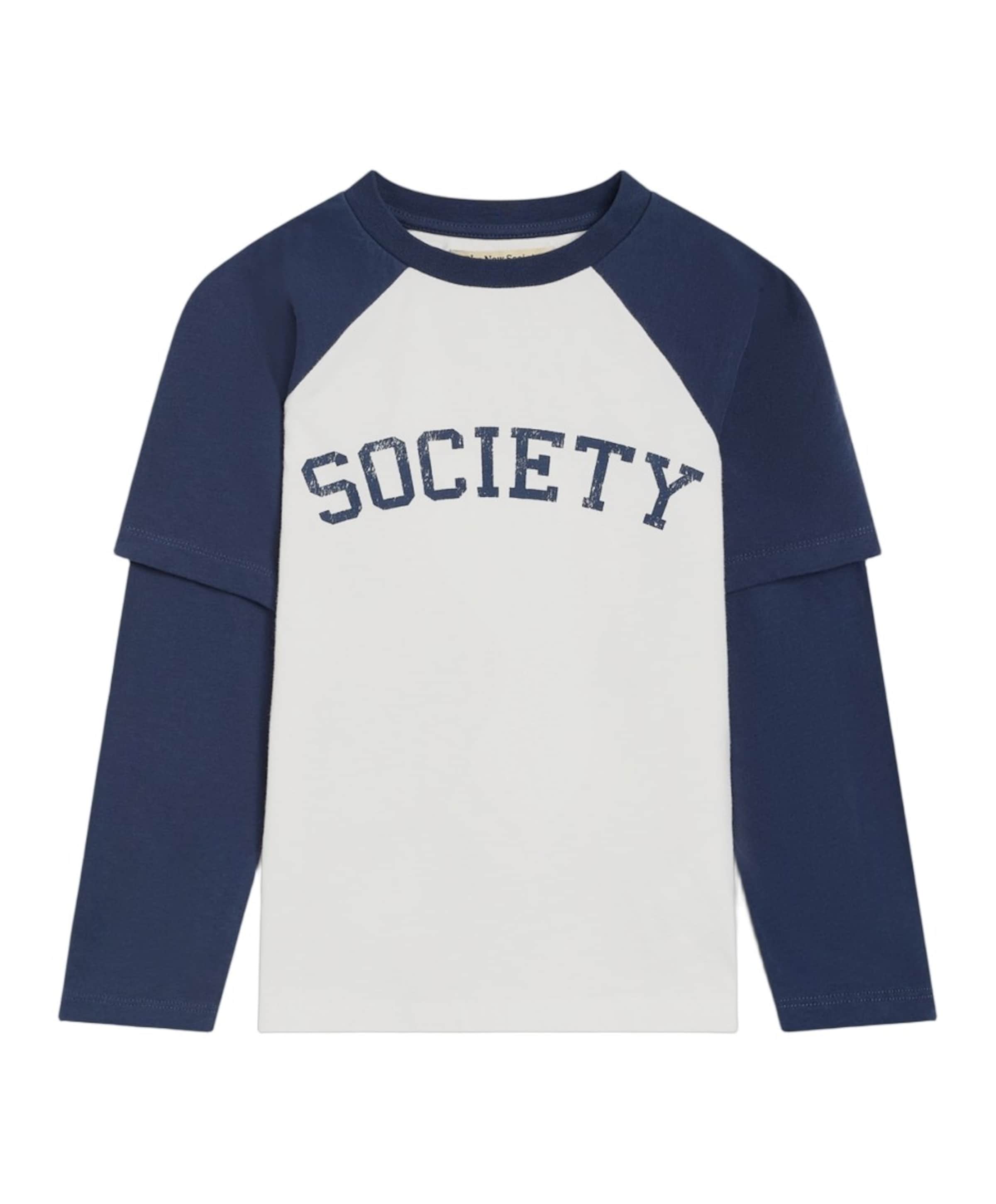 Jongens longsleeve blauw