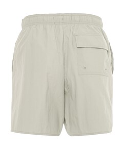 Plain swim short heren zwembroek beige