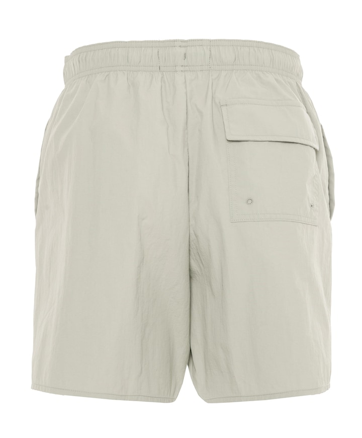 Plain swim short heren zwembroek beige