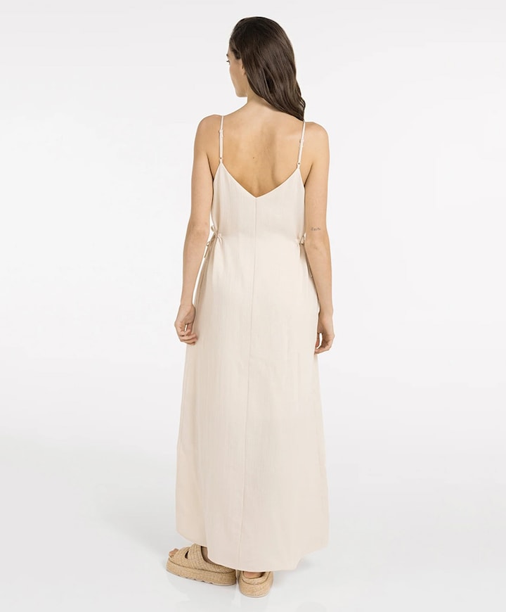 Dames jurk beige