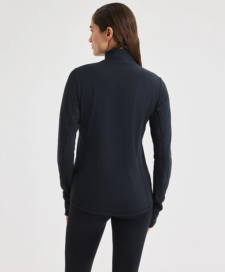 Dames thermoshirt zwart
