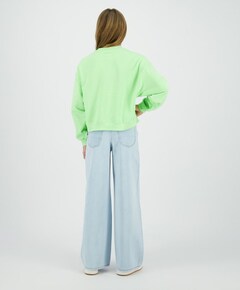 Meisjes sweater groen