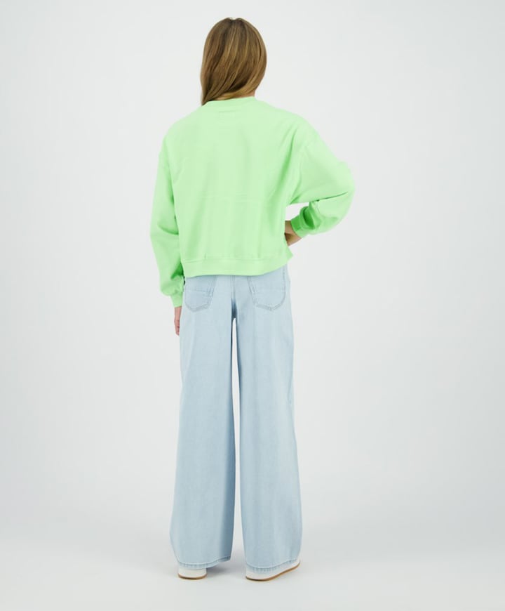 Meisjes sweater groen