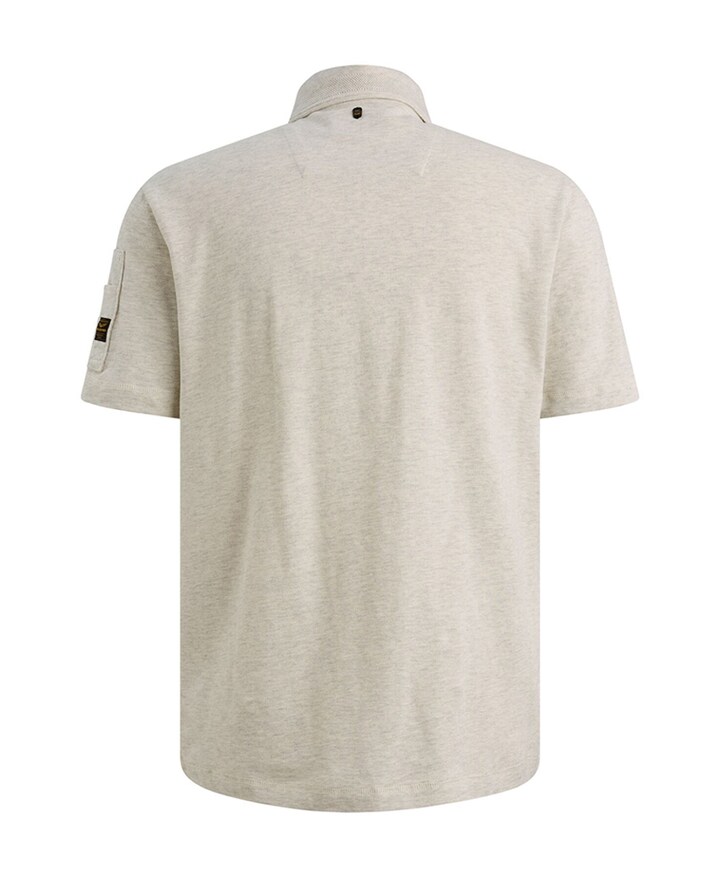 Heren polo grijs