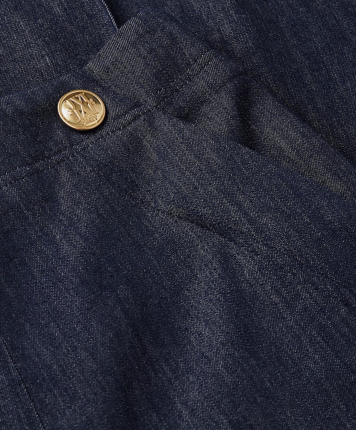 INDRA dames broek blauw