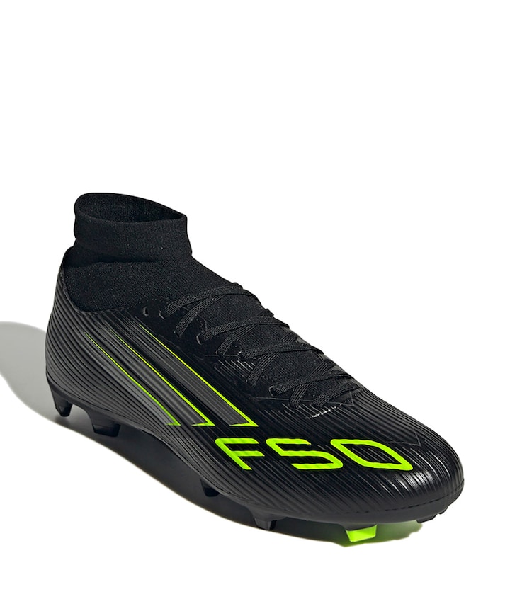 F50 League Mid Fg/mg heren voetbalschoenen zwart