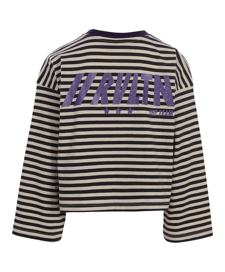 Meisjes longsleeve grijs