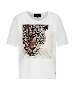 Dames T-shirt ecru