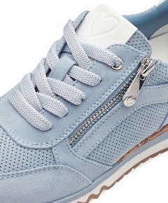 Women Lace-up dames sneakers blauw