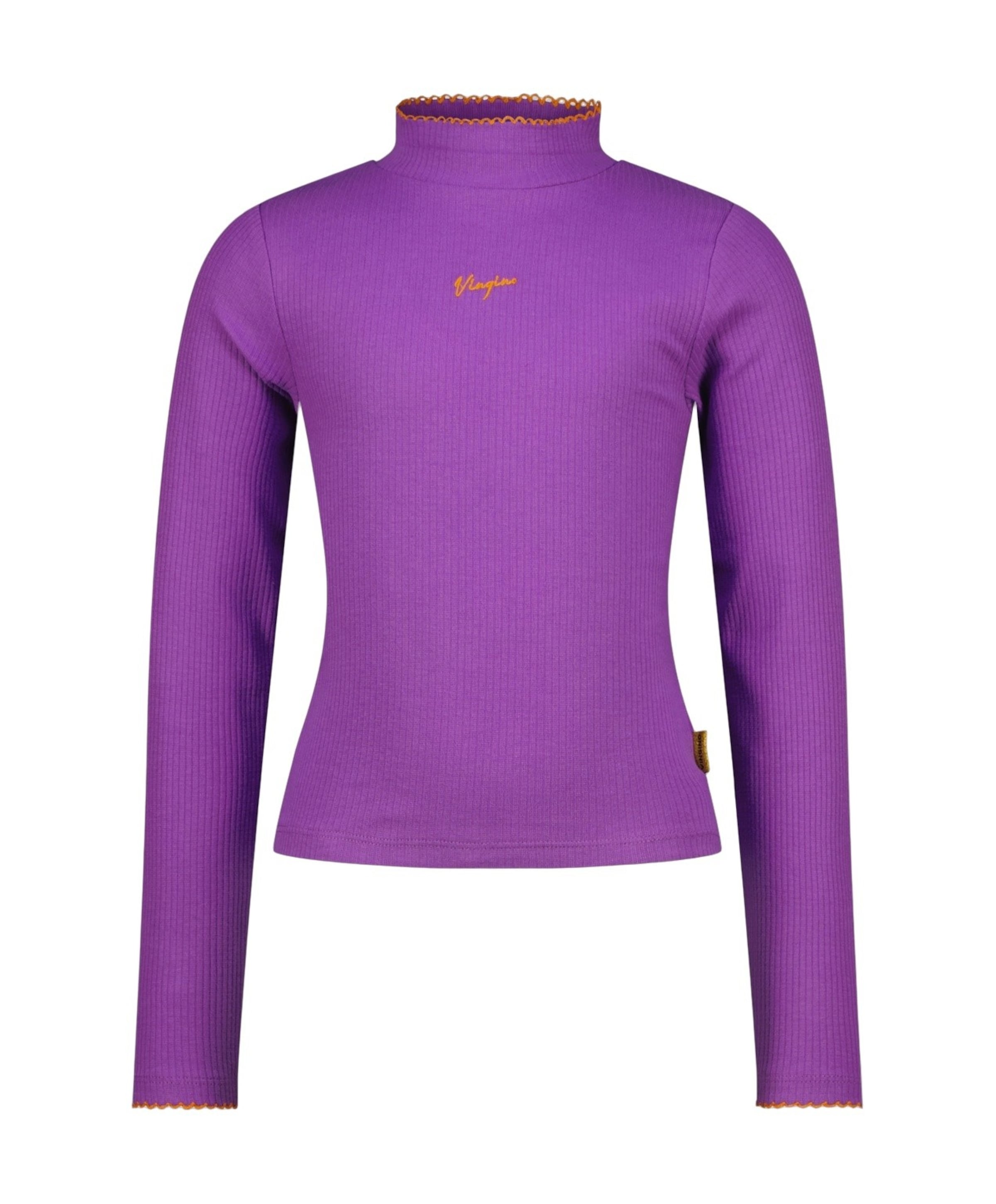 Meisjes longsleeve paars
