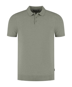 Heren polo groen