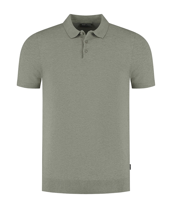Heren polo groen