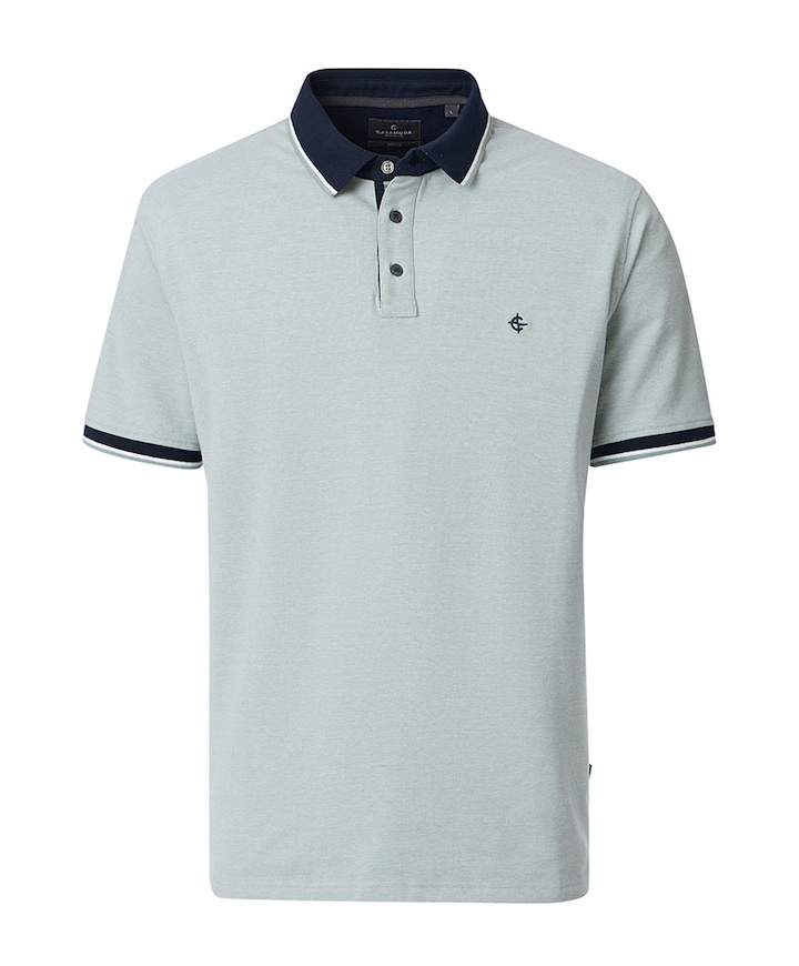 Heren polo groen
