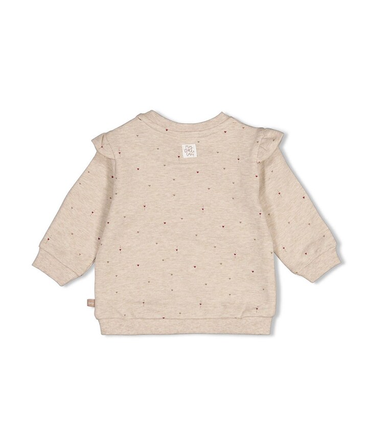Meisjes trui beige
