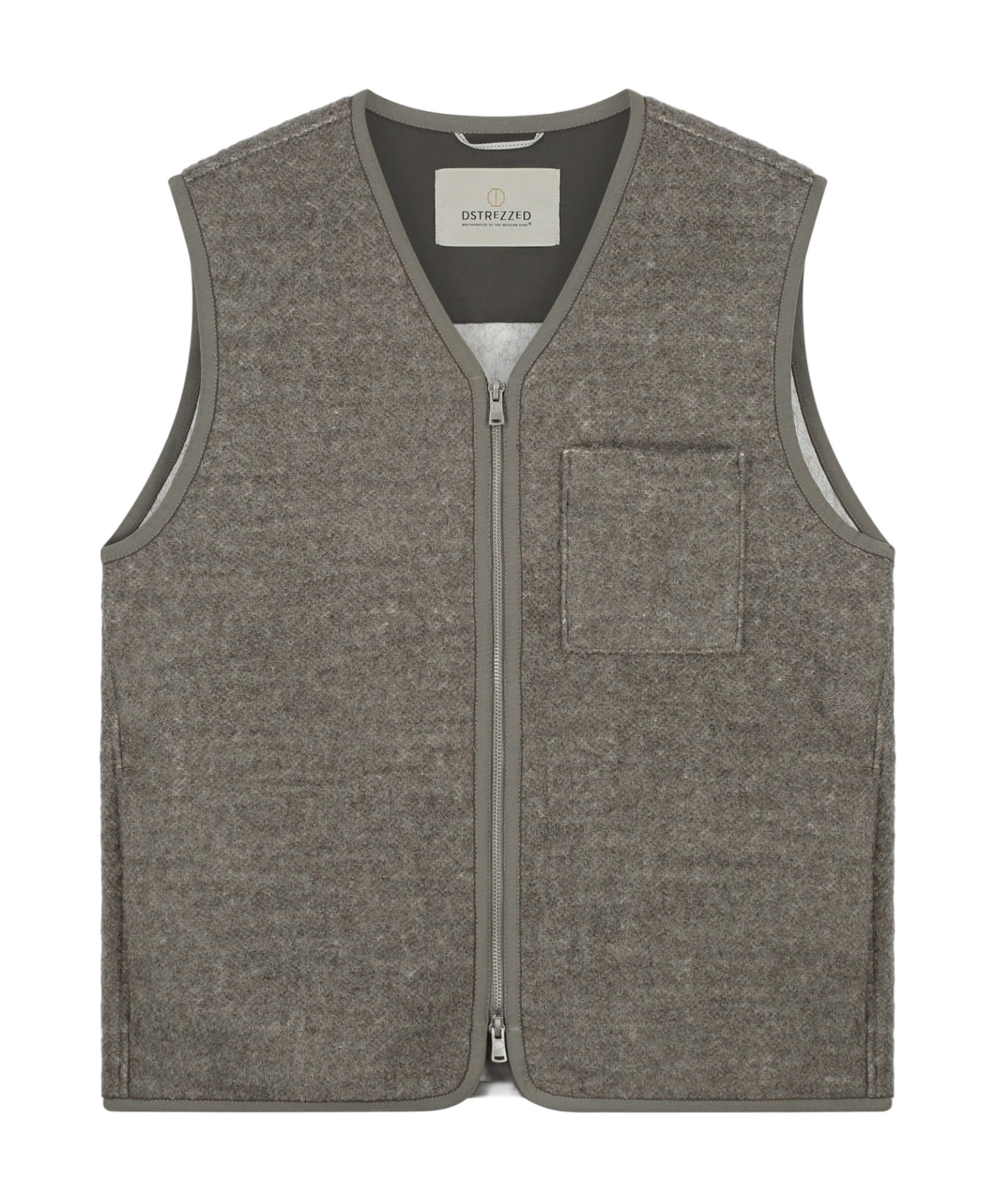 Heren bodywarmer bruin