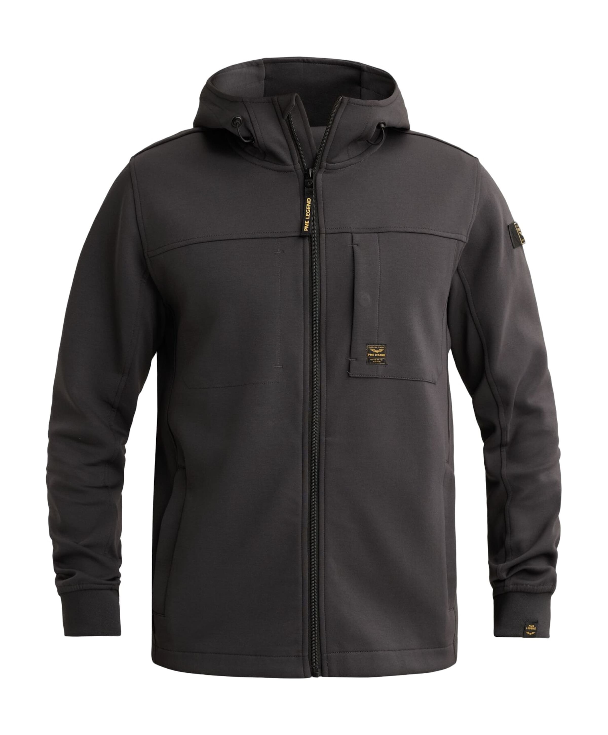 Heren vest grijs