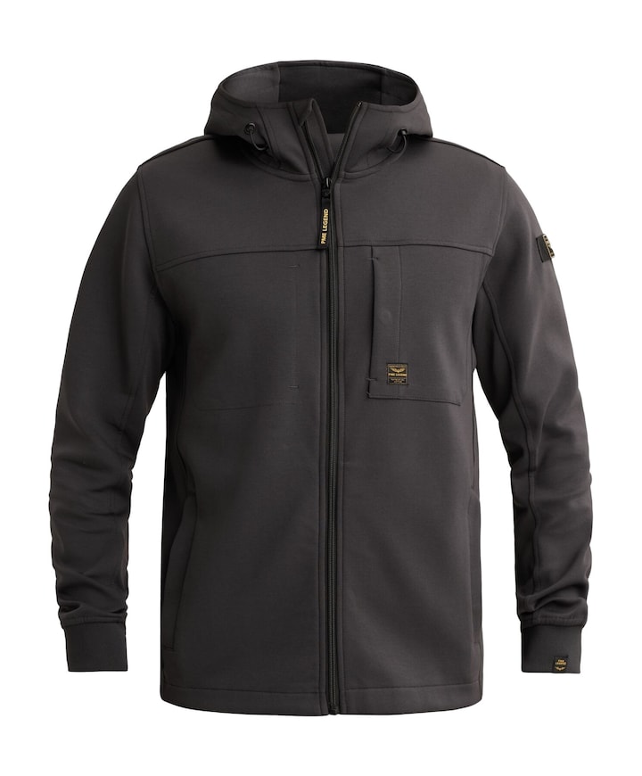 Heren vest grijs
