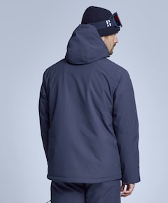 Heren ski-jas blauw