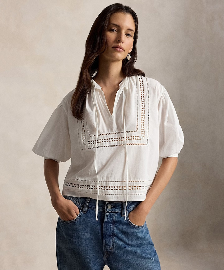 Dames blouse wit
