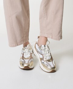 Brooklyn Women dames sneakers zilver