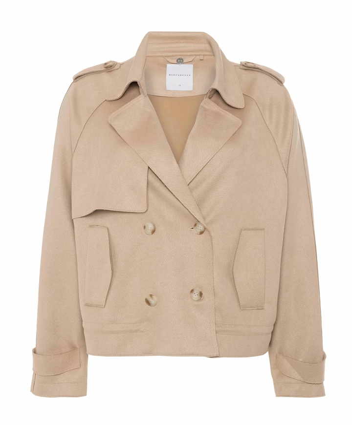 Dames jas beige
