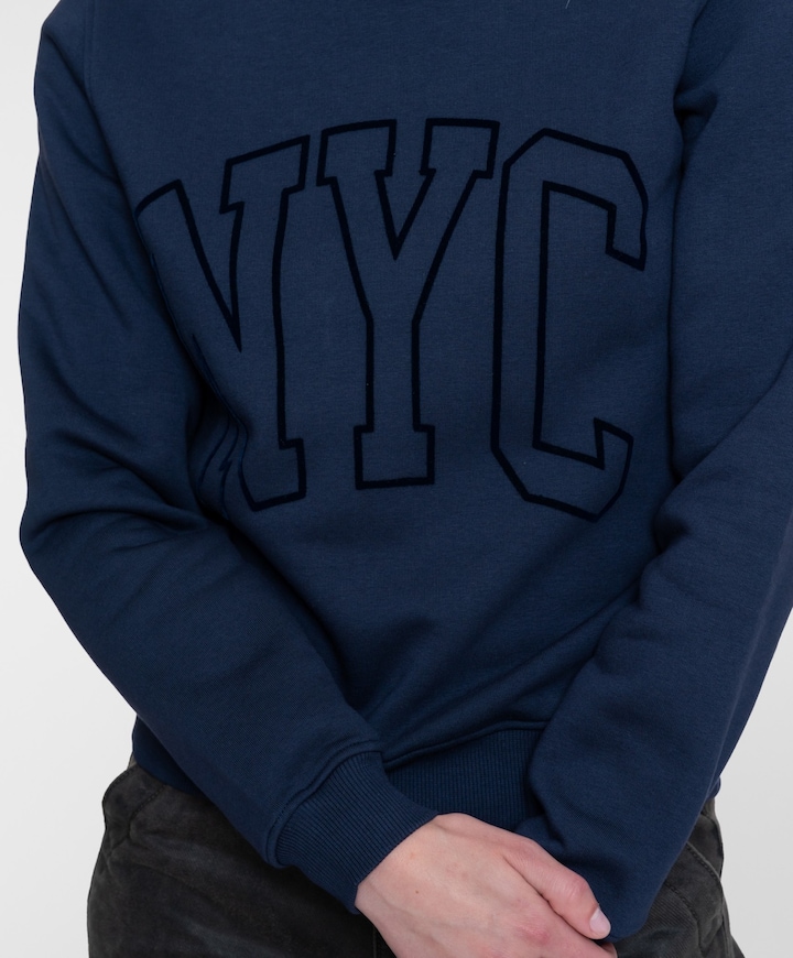 Dames sweater blauw