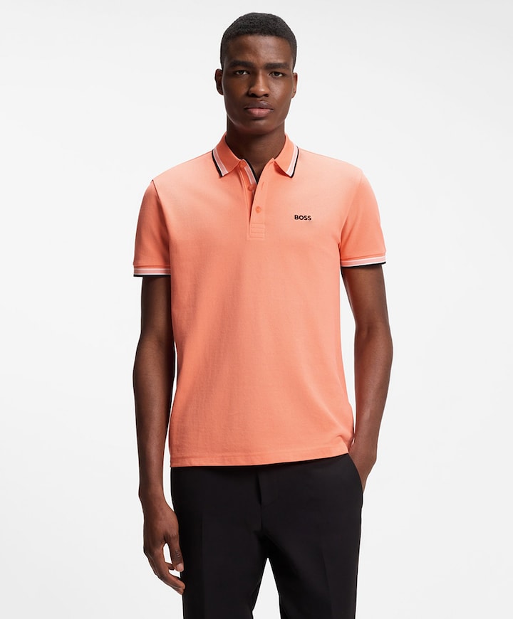 Heren polo rood