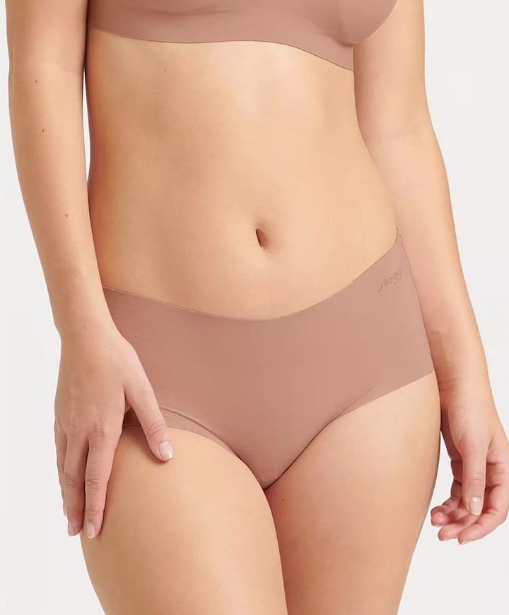 Dames short beige