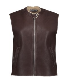 Dames gilet bruin