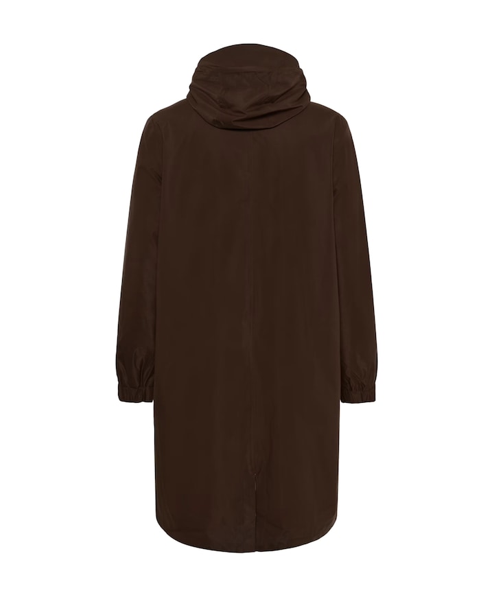 Dames jas bruin