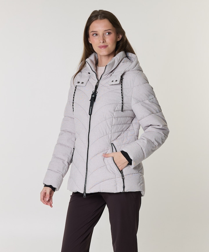 Dames jas bordeaux