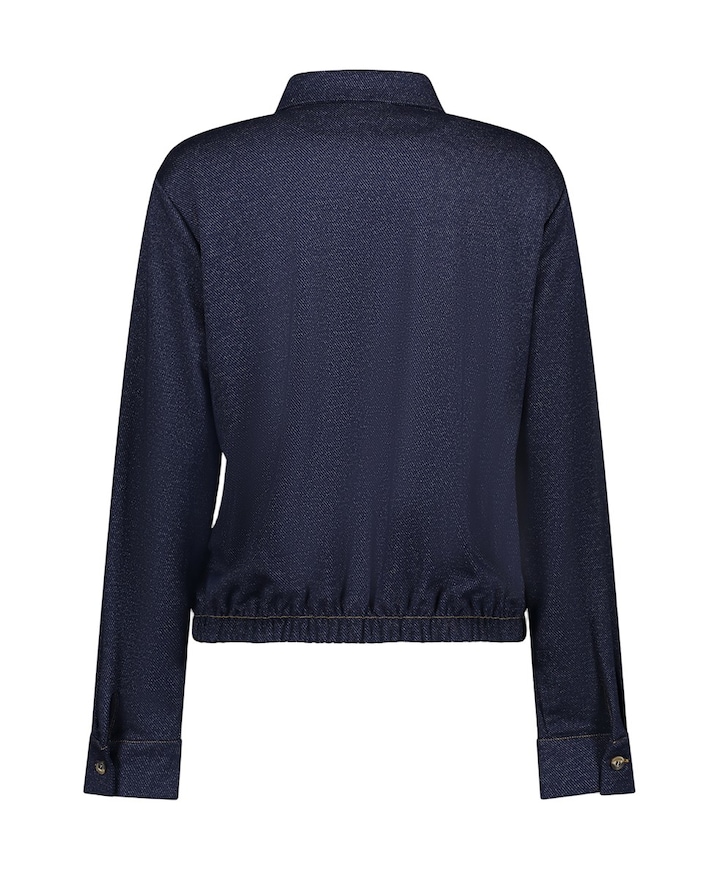Dames blouse blauw