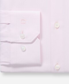 Heren overhemd lange mouw roze