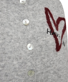 Dames vest grijs