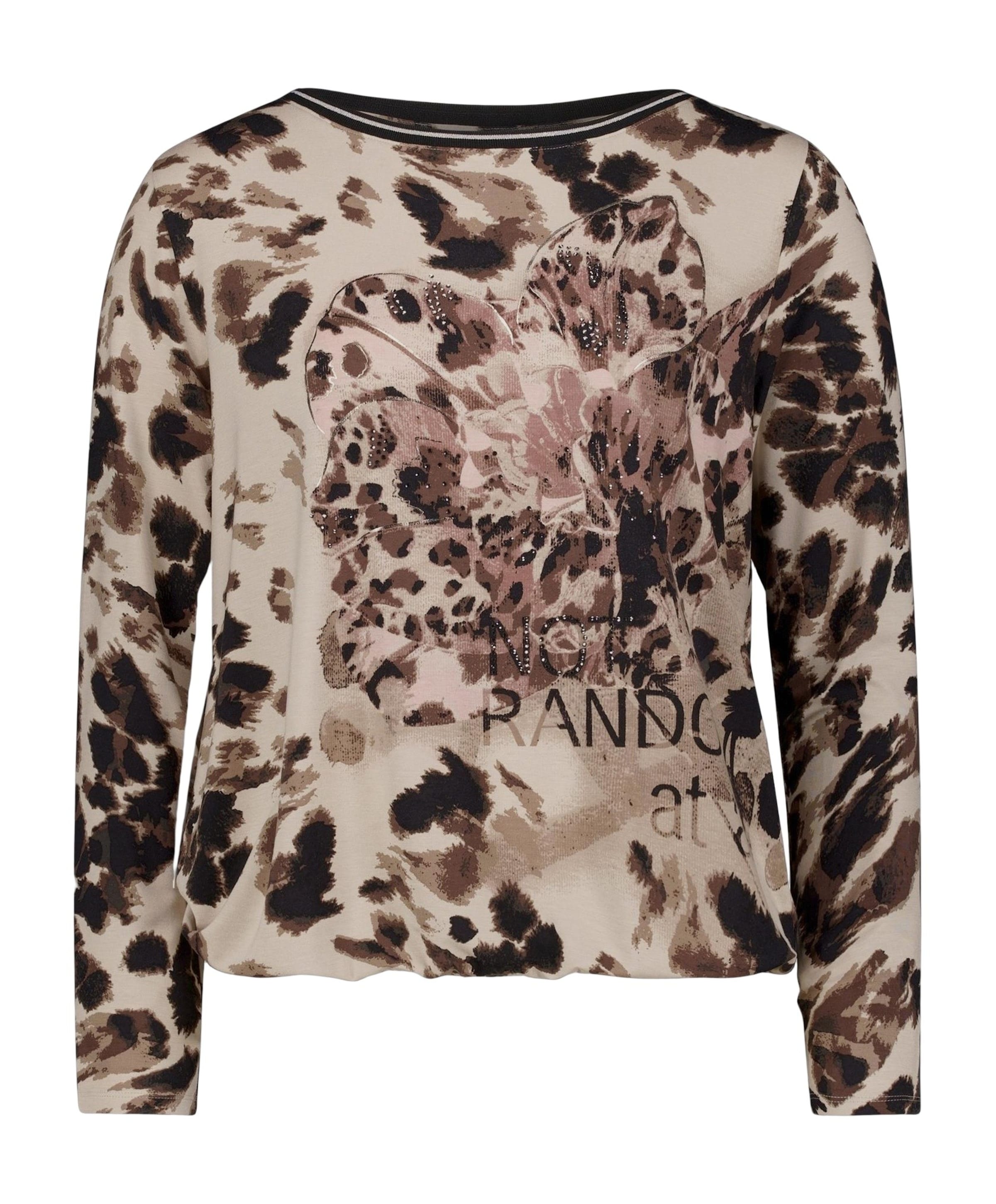 Dames longsleeve beige